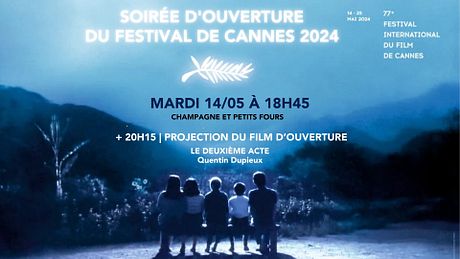 Affiche du film Cérémonie d’ouverture Cannes 2024