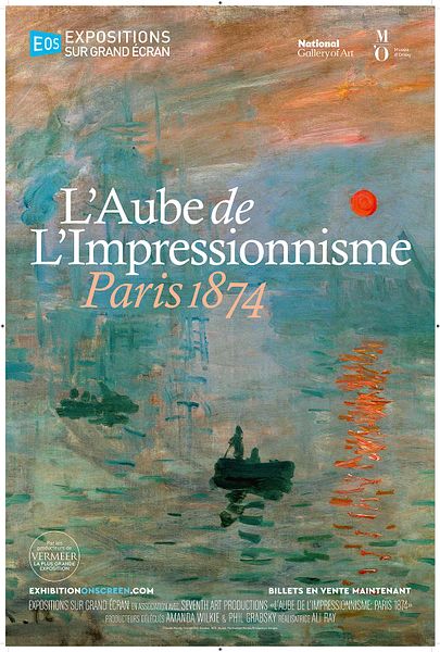 Affiche du film L'aube de l'impressionnisme : Paris 1874
