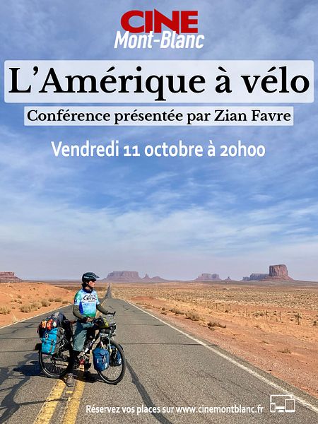 Affiche du film Tropicale Amissa, l'Afrique à travers le vélo à travers une voiture de presse