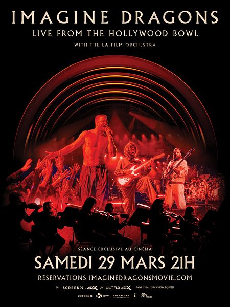 Affiche du film Imagine Dragons: Live from the Hollywood Bowl