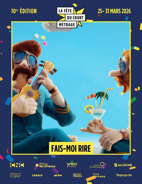 Affiche du film La Fête du court métrage : Fais-moi rire