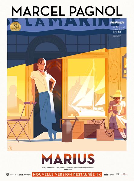 Affiche du film Marius