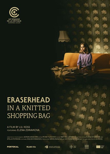 Affiche du film Eraserhead dans un Filet à Provisions