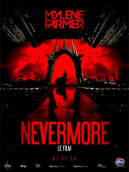 Affiche du film Mylène Farmer : Nevermore