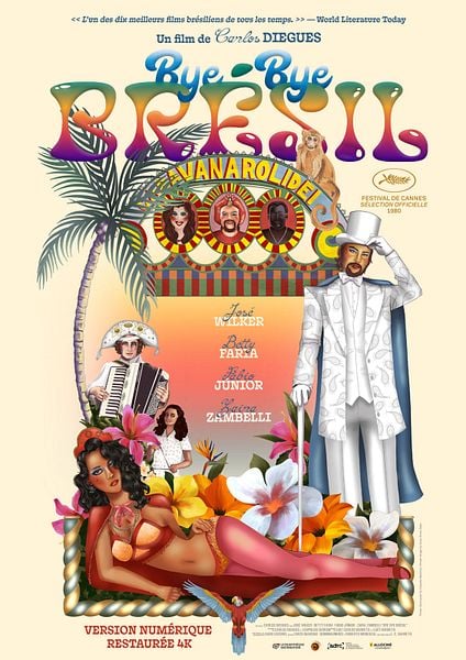 Affiche du film Bye Bye Brésil