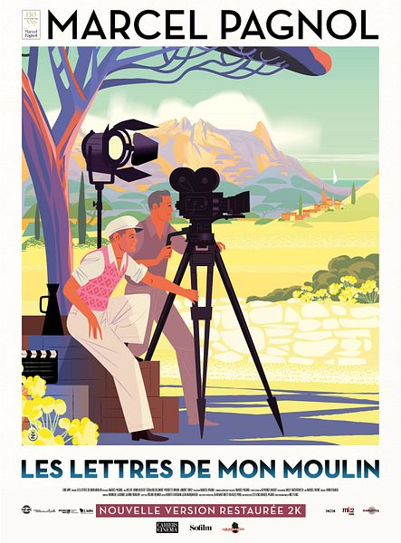 Affiche du film Les lettres de mon moulin