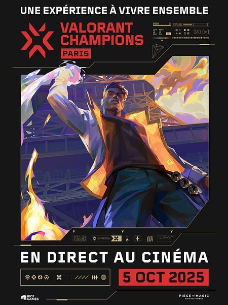 VALORANT Champions Paris 2025 | Finale au Cinéma