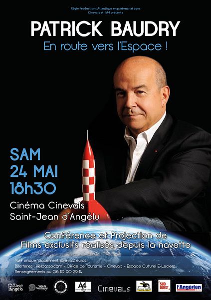 Affiche du film Patrick Baudry : En route vers l’Espace !