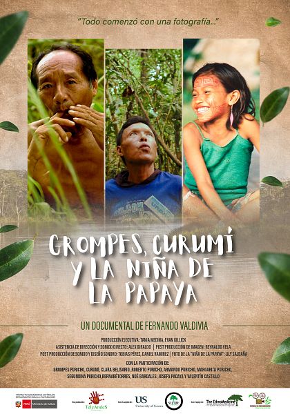 Affiche du film Grompes, Curumí y la niña de la papaya