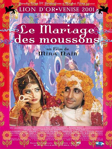 Affiche du film Le mariage des moussons