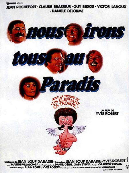 Affiche du film Nous irons tous au paradis