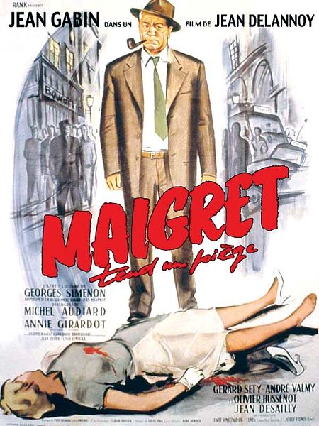 Affiche du film Maigret tend un piège
