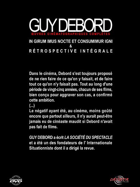Affiche du film In girum imus nocte et consumimur igni
