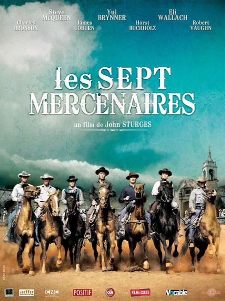 Affiche du film Les Sept mercenaires