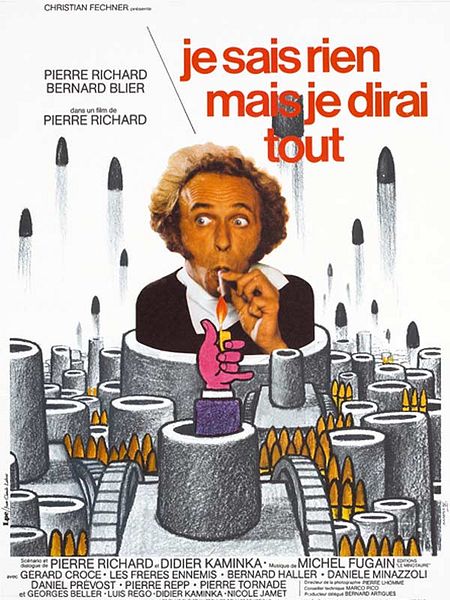 Affiche du film Je sais rien, mais je dirai tout