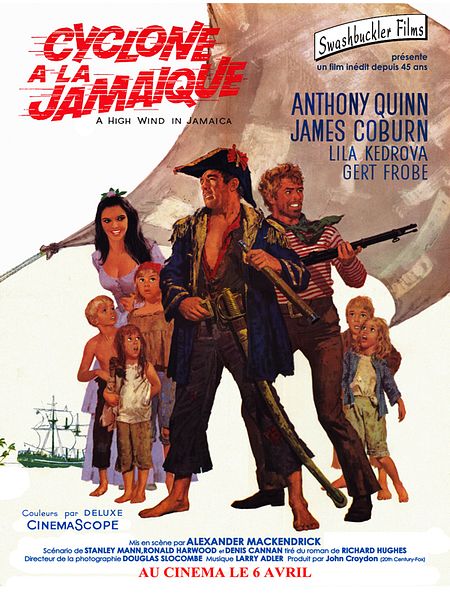 Affiche du film Cyclone à la Jamaïque