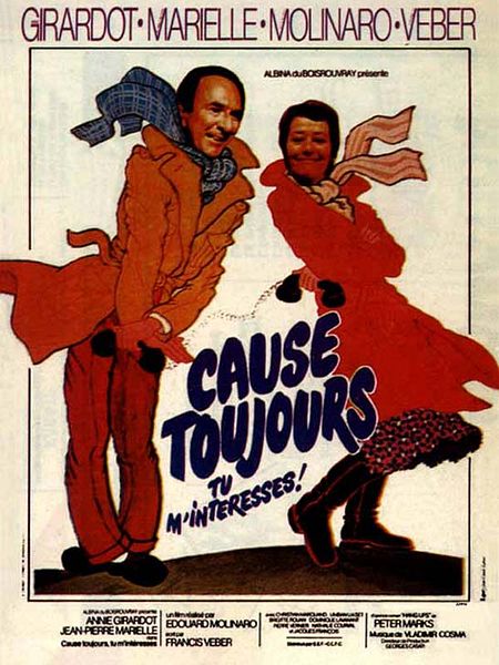 Affiche du film Cause toujours... tu m'intéresses!