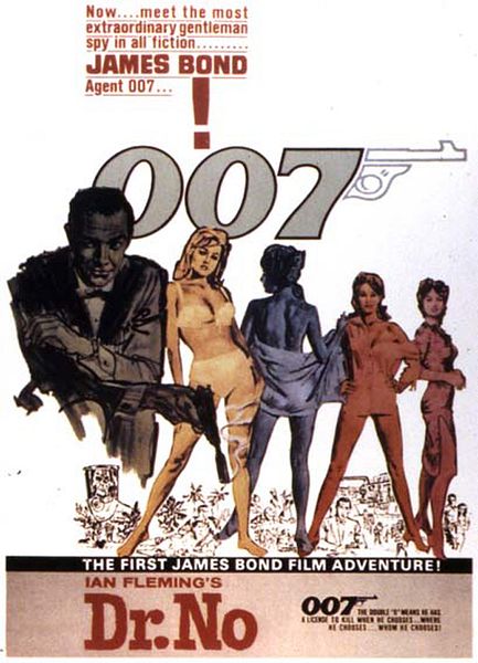 Affiche du film James Bond 007 contre Dr. No