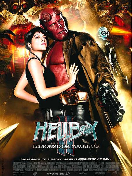 Affiche du film Hellboy II les légions d'or maudites