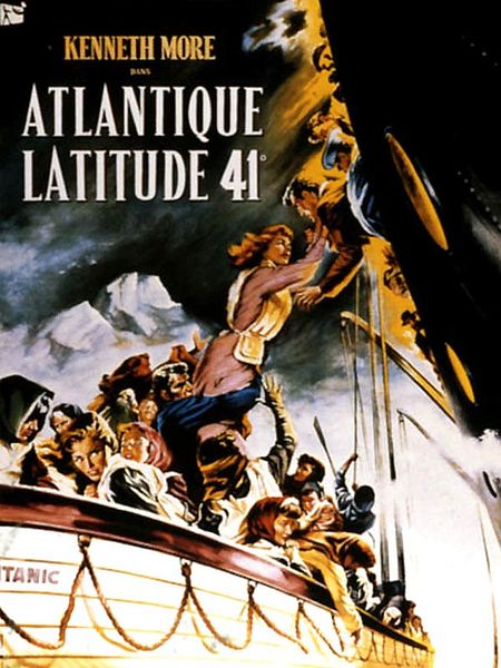Affiche du film Atlantique, latitude 41°