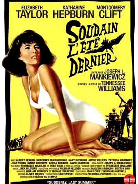 Affiche du film Soudain l'été dernier