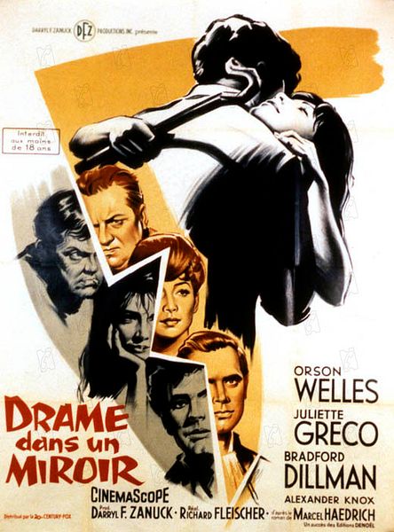Affiche du film Drame dans un miroir