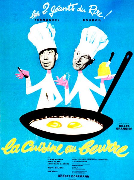 Affiche du film La Cuisine au beurre