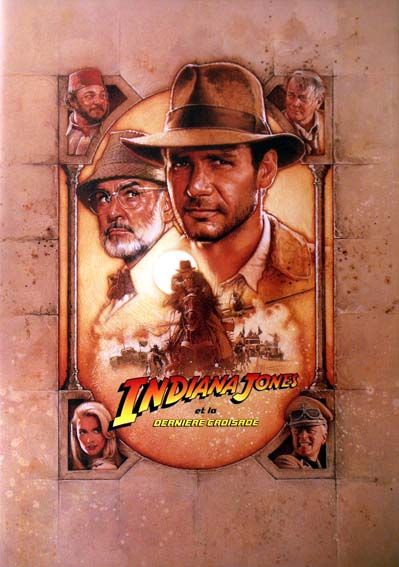 Affiche du film Indiana Jones et la Dernière Croisade