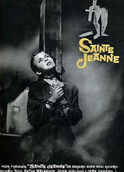 Affiche du film Sainte Jeanne