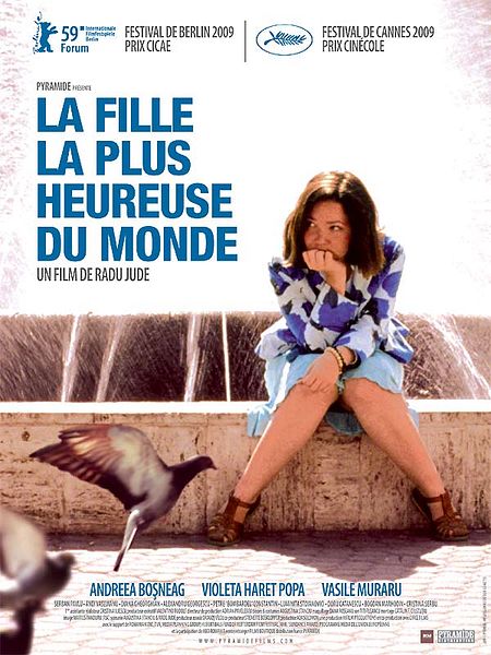 Affiche du film La fille la plus heureuse du monde