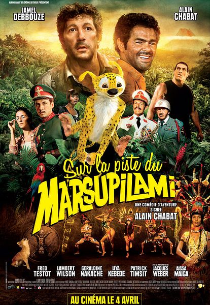 Affiche du film Sur la piste du Marsupilami