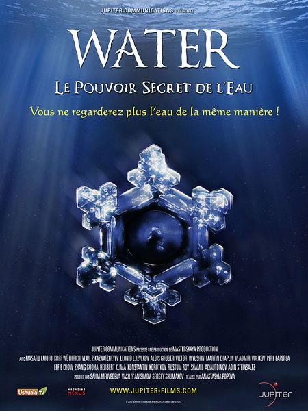 Affiche du film Water, le pouvoir secret de l’eau