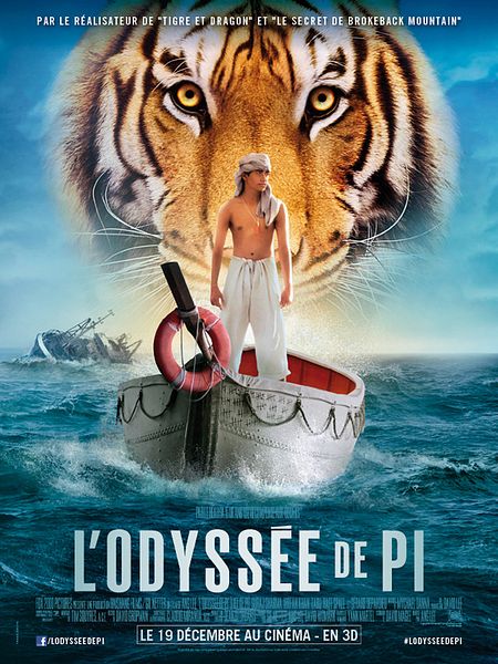 Affiche du film L'Odyssée de Pi