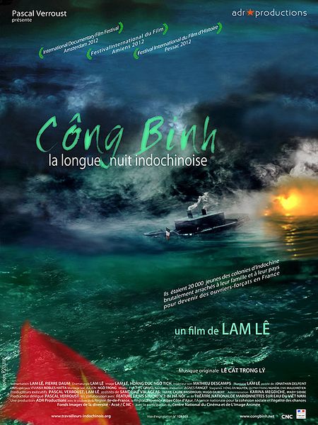 Affiche du film Công Binh la longue nuit indochinoise