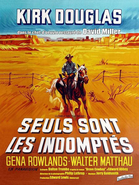 Affiche du film Seuls sont les indomptés
