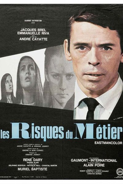 Affiche du film Les risques du métier