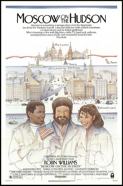 Affiche du film Moscou à New York
