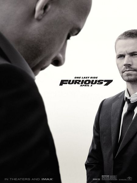 Affiche du film Fast & Furious 7