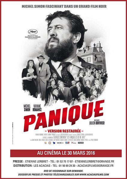 Affiche du film Panique