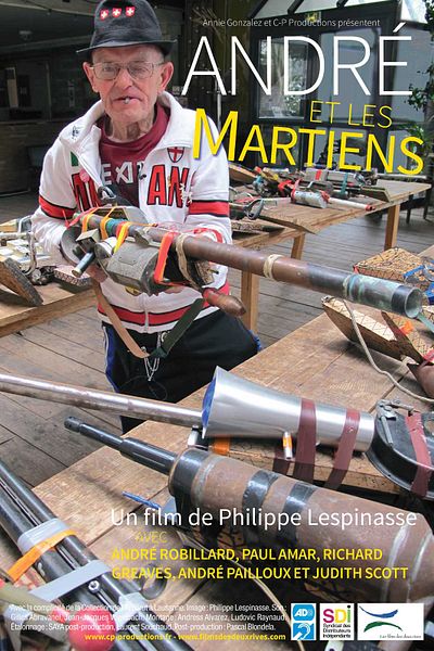Affiche du film André et les martiens