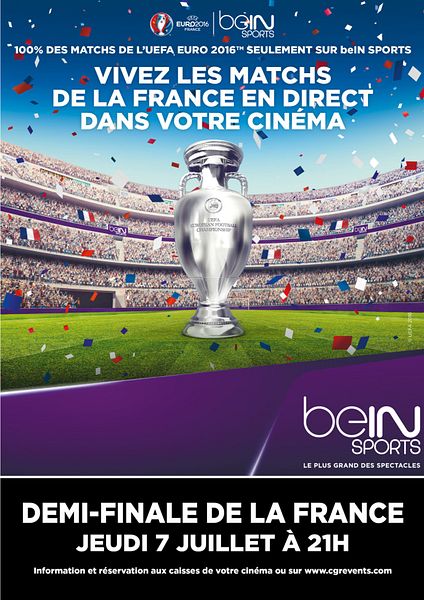 Affiche du film EURO 2016 : 1/2 DE FINALE (CGR EVENTS)