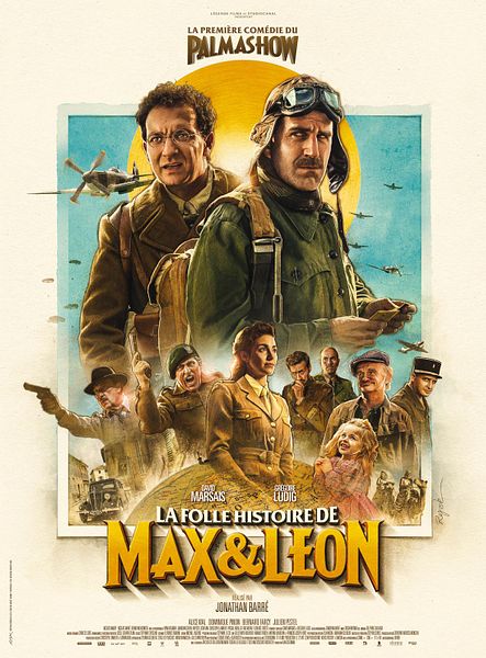 Affiche du film La Folle Histoire de Max & Léon