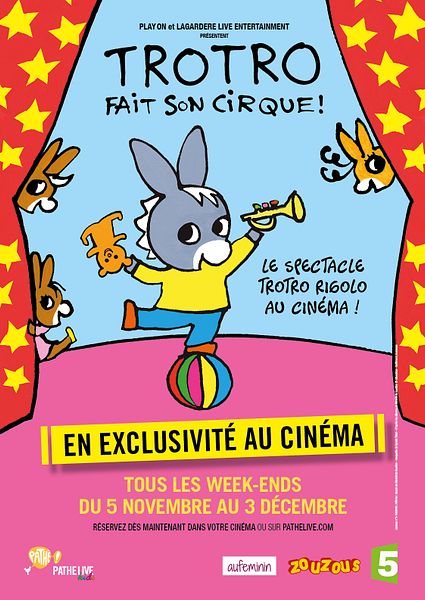 Affiche du film Trotro fait son cirque