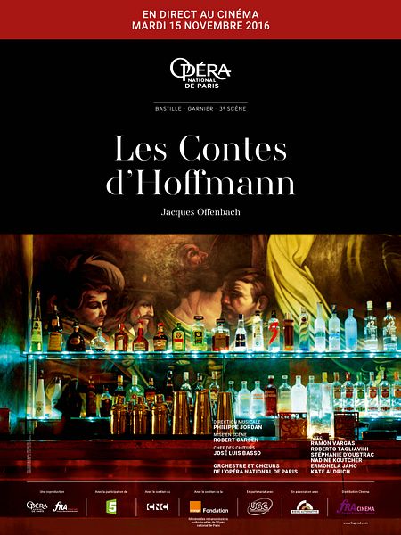 Affiche du film Les Contes d'Hoffmann (UGC VIVA L'OPERA-FRA CINEMA)