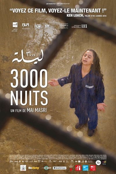 Affiche du film 3000 Nuits