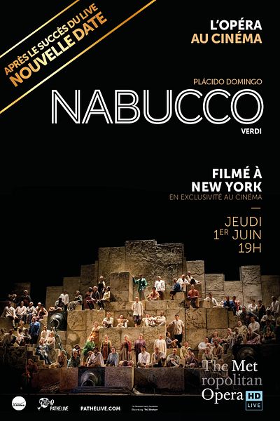 Affiche du film Nabucco (Met-Pathé Live)