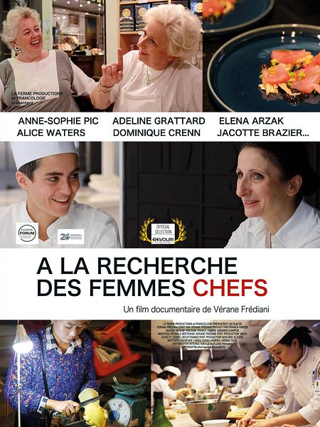 Affiche du film À la recherche des femmes chefs