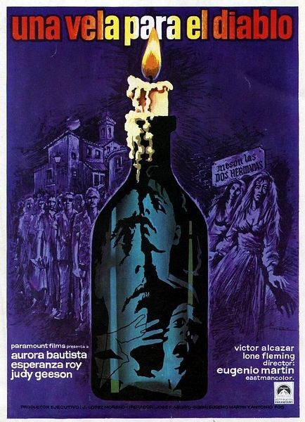 Affiche du film Une bougie pour le diable