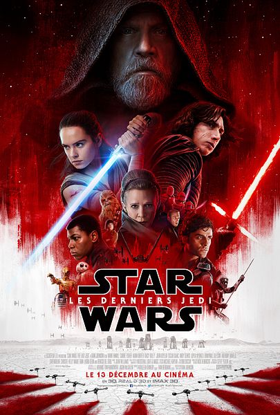 Affiche du film Star Wars - Les Derniers Jedi
