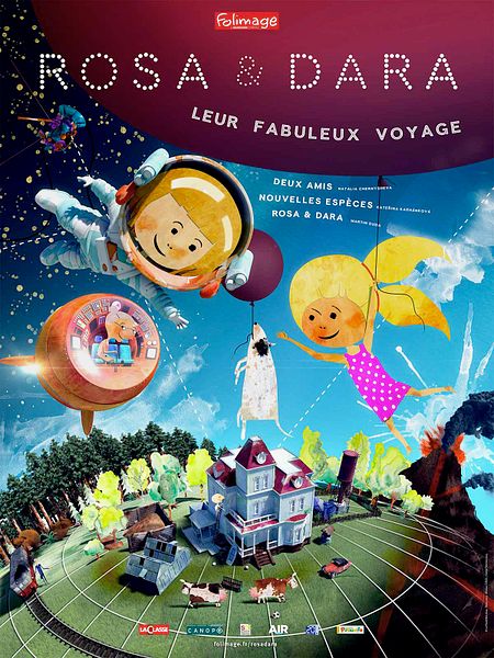 Affiche du film Rosa & Dara : leur fabuleux voyage